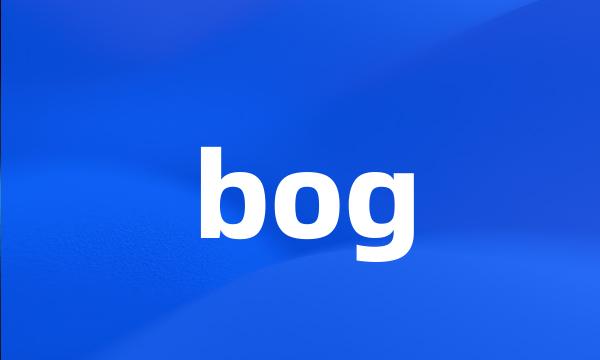 bog