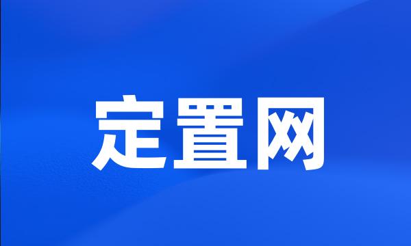 定置网