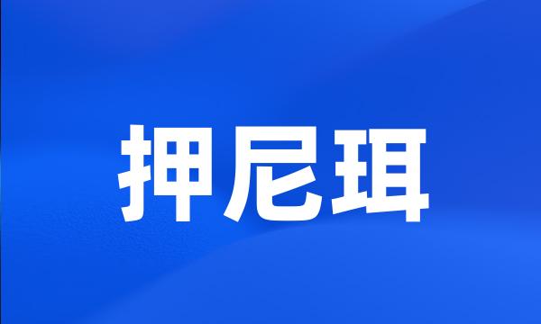 押尼珥