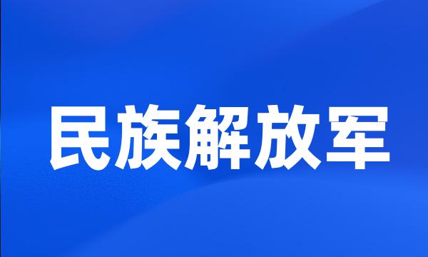 民族解放军