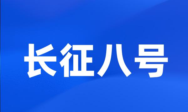 长征八号