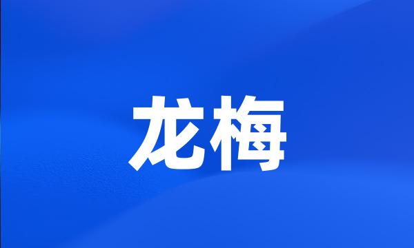 龙梅