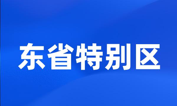 东省特别区