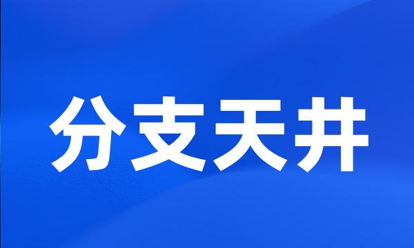 分支天井