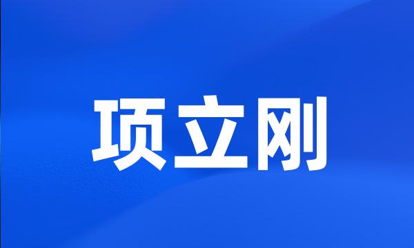 项立刚