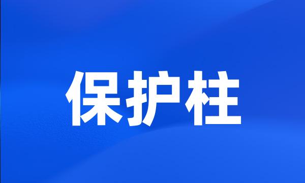 保护柱