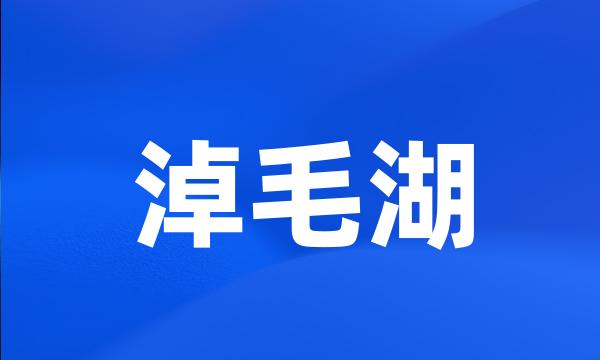 淖毛湖