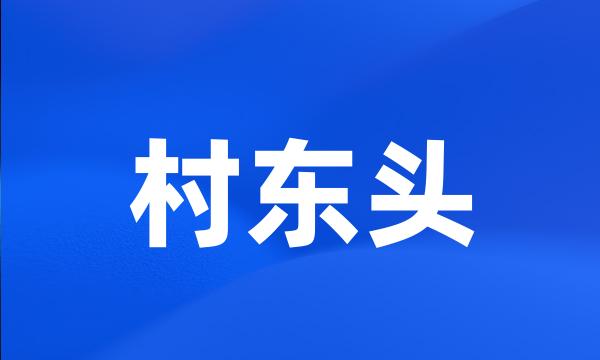 村东头