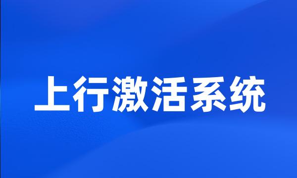 上行激活系统