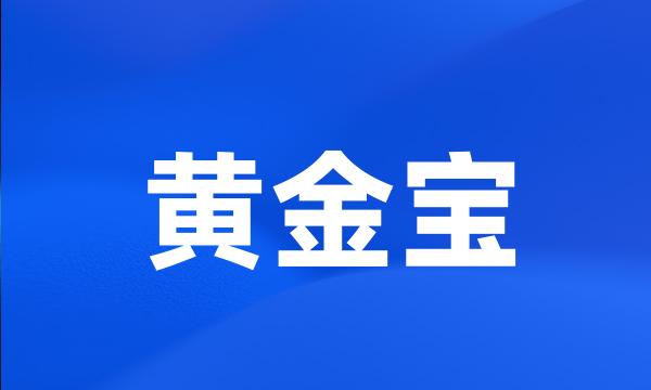 黄金宝