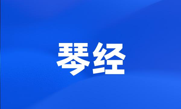 琴经