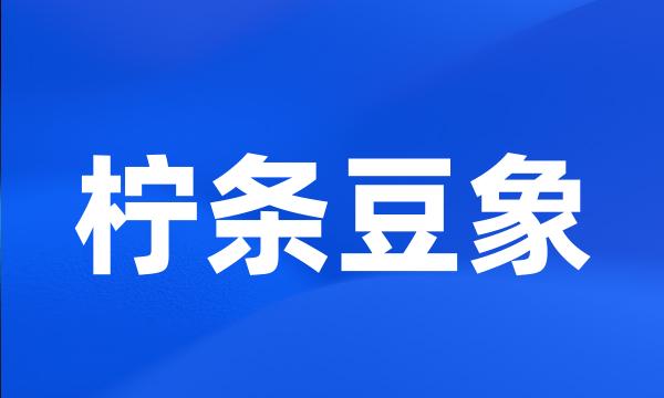 柠条豆象