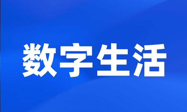 数字生活