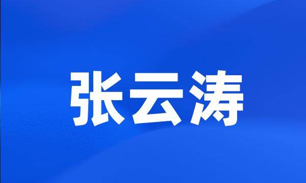 张云涛