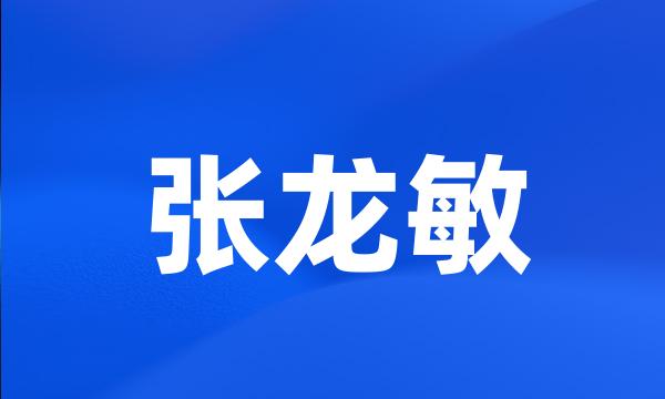 张龙敏