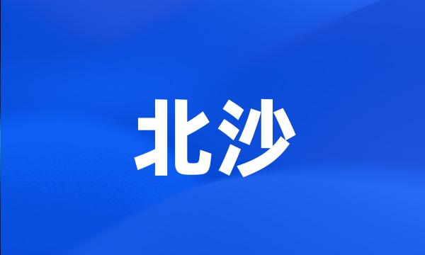 北沙