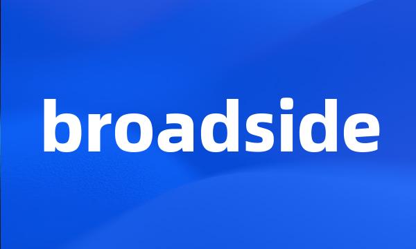 broadside