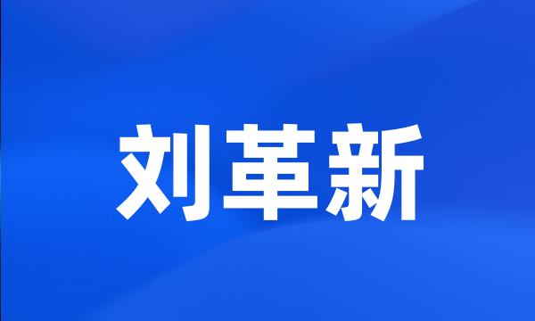 刘革新