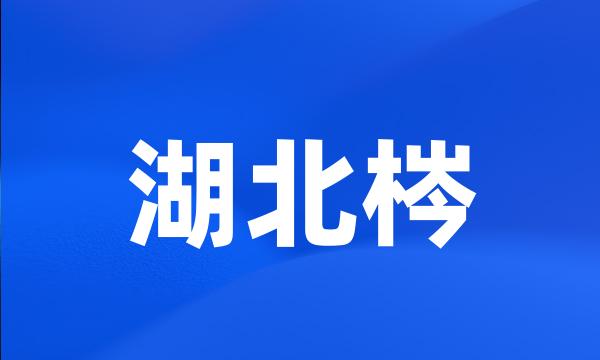 湖北梣