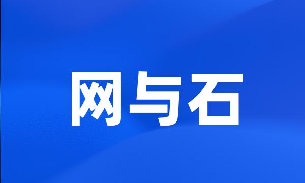 网与石