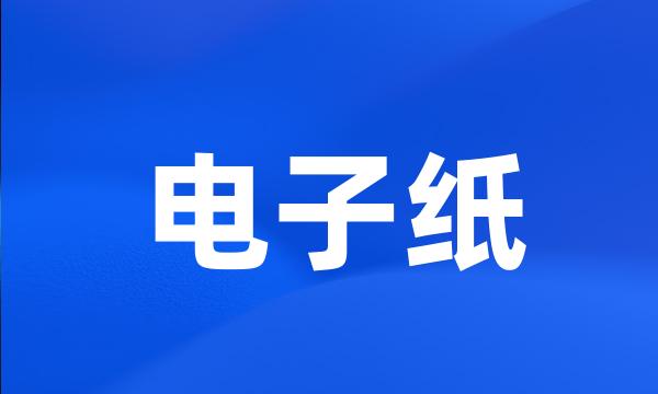 电子纸