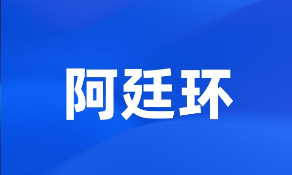 阿廷环