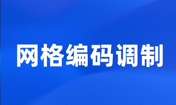 网格编码调制