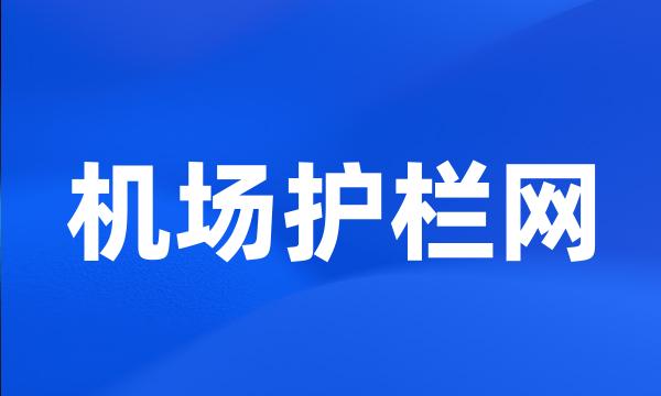 机场护栏网