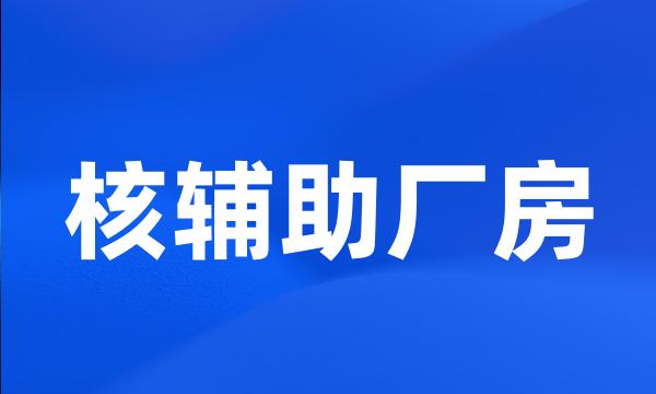 核辅助厂房