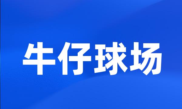 牛仔球场