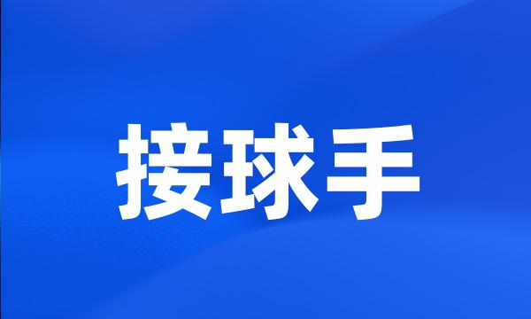 接球手