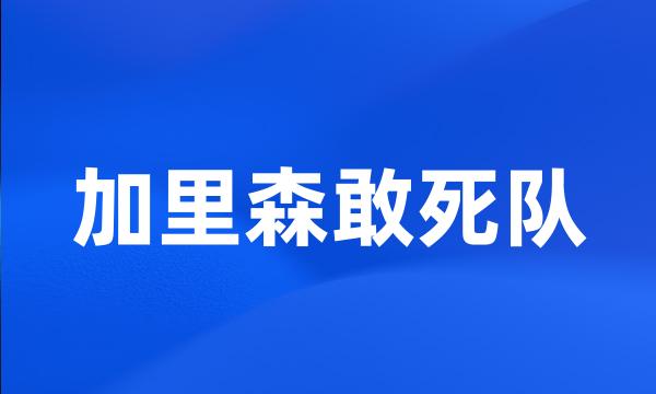 加里森敢死队