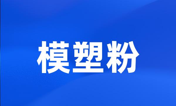 模塑粉