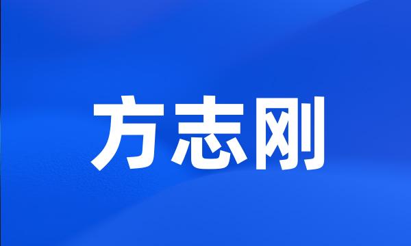 方志刚