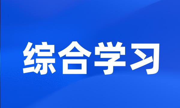 综合学习