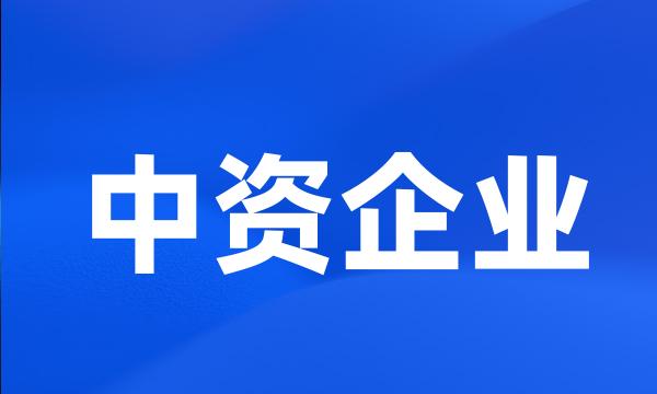 中资企业