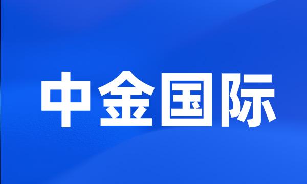 中金国际