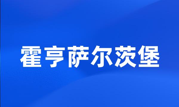 霍亨萨尔茨堡