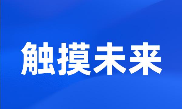 触摸未来