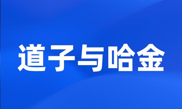 道子与哈金