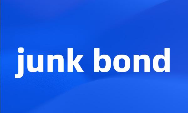 junk bond