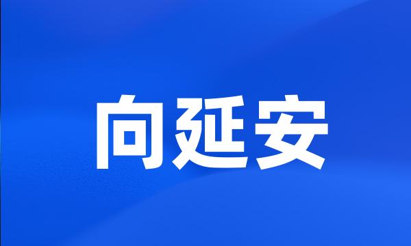 向延安