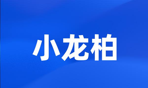 小龙柏