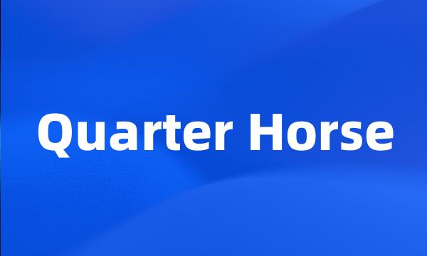 Quarter Horse