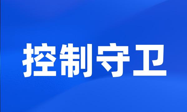 控制守卫