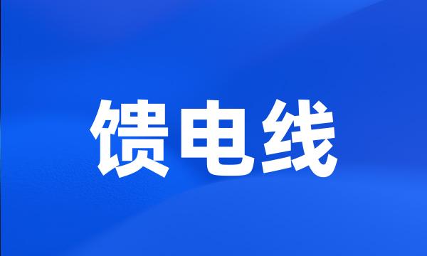 馈电线