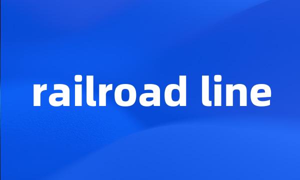 railroad line