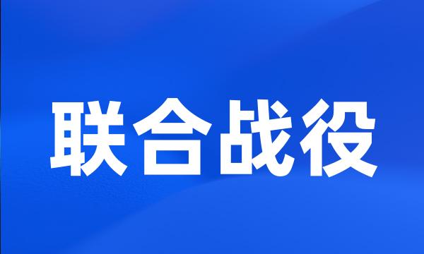 联合战役