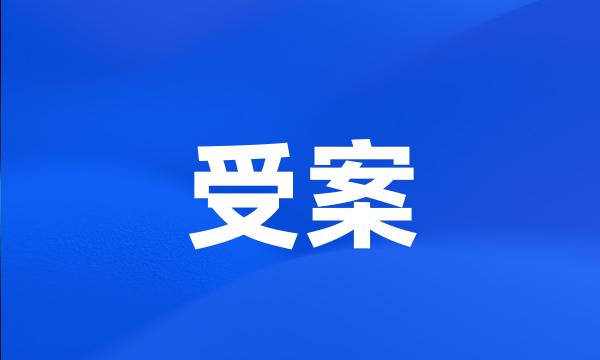 受案