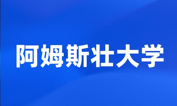 阿姆斯壮大学